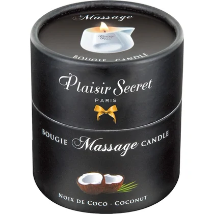 Lumânare Pentru Masaj Plaisir Secret Coconut 80ml