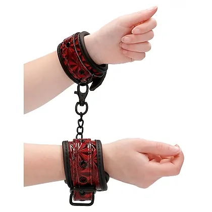 Luxury Hand Cuffs Rosu