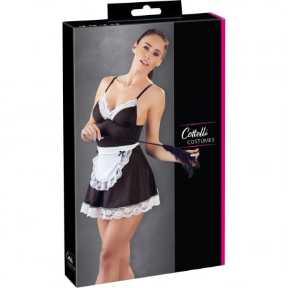 Maids Costume Cottelli Collection Negru L