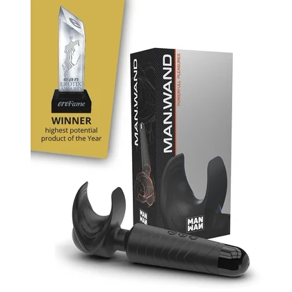 Man Wand Vibrator Negru