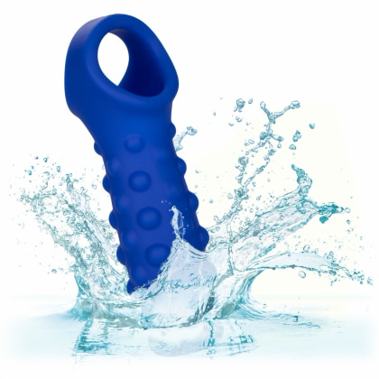 Manșon Penis Beaded Extension Albastru