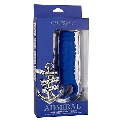 Manșon Penis Beaded Extension Albastru