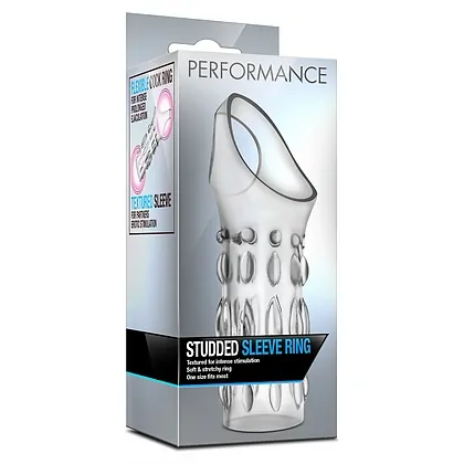Manșon Penis Performance Studed Transparent