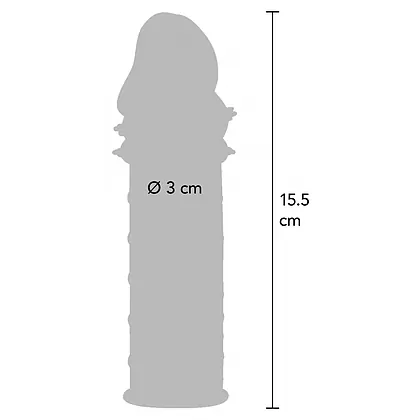 Manșon Penis Power Stud Sleeve Gri