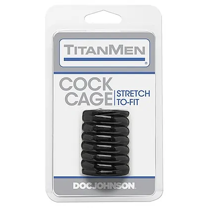Manșon Penis Titan Men Doc Johnson Negru