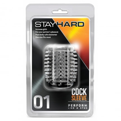 Manșon Stay Hard 01 Transparent