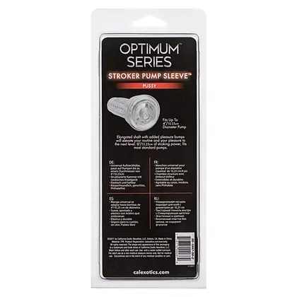 Manșon Stroker Pump CalExotics Transparent