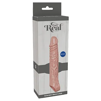 Manson ToyJoy Get Real L — 19 cm, culoarea Pielii