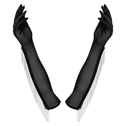 Mănuși Obsessive Milladis Negru S-L