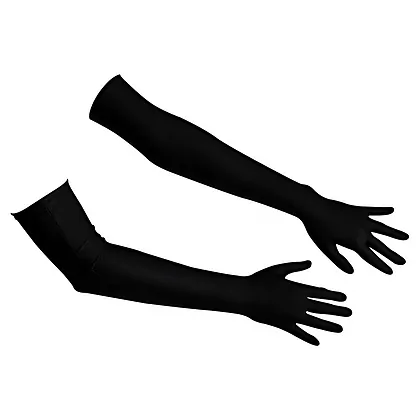 Mănuși Satin Gloves Negru
