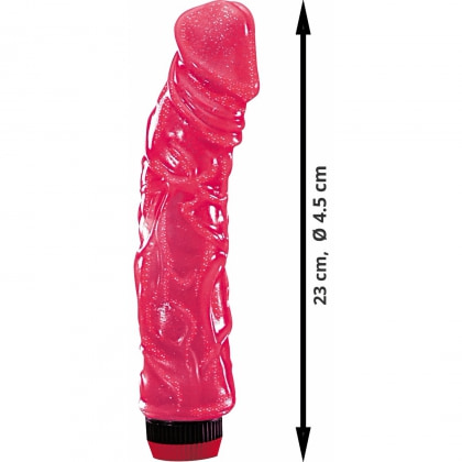 Marele Vibrator Moale Și Fin Roz
