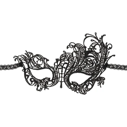 Mască Cottelli Collection Sensual Negru