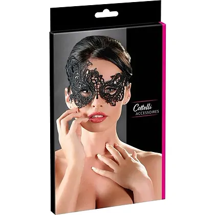 Mască Cottelli Collection Sensual Negru