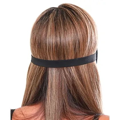 Mască Deluxe Fantasy Love Negru