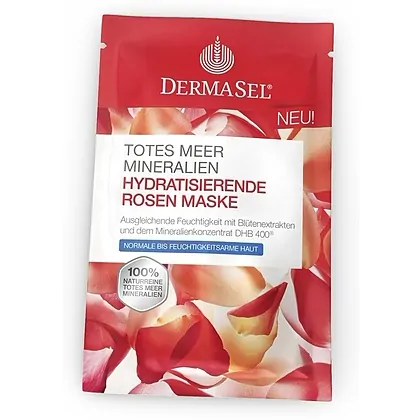 Mască facială ten sensibil cu trandafiri Dermasel 12ml