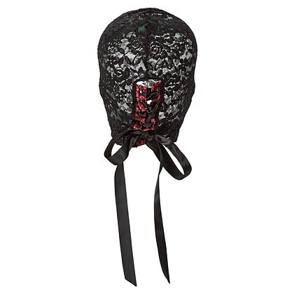 Mască Scandal Corset Lace Negru