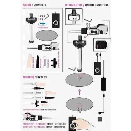 Mașină Sexuală Cu Împingeri Rapide Argintiu