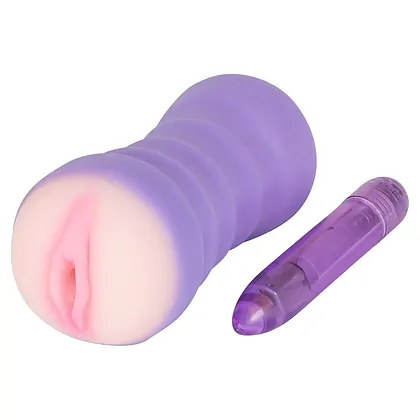 Masturbator Cu Vibrații Gina Mov