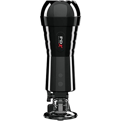 Masturbator Cu Vibrații Pdx Penis Compressor Negru