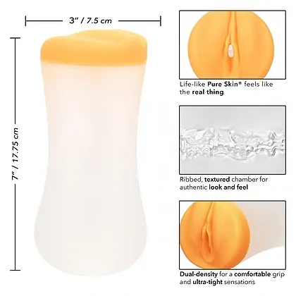 Masturbator Deep Grip Portocaliu