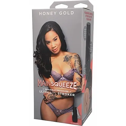 Masturbator Main Squeeze Honey Gold Caramel