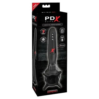 Masturbator PDX Elite Vibrating Roto Negru