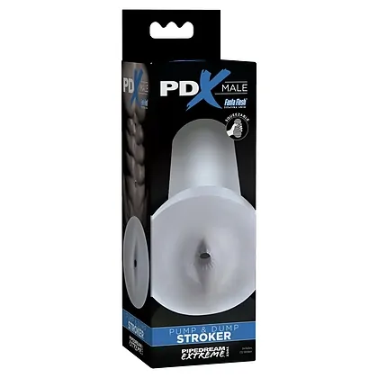 Masturbator PDX Male Pump And Dump Stroker Transparent
