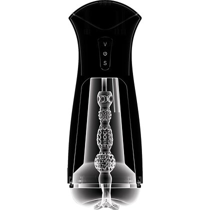 Masturbator Pipedream PDX Elite Auto-Sucțiune Texturată Negru