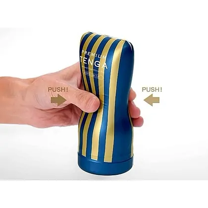 Masturbator Premium Tenga Soft Case Cup Albastru
