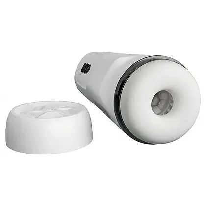 Masturbator Sienna Cu Vibrații Voce Și Sucțiune Alb