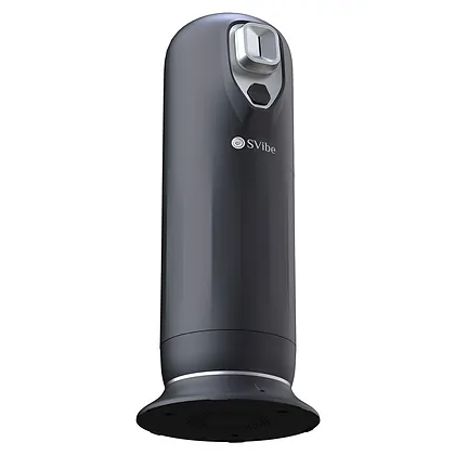 Masturbator Snail Vibe Ikon JET Reîncărcabil Încălzire Negru