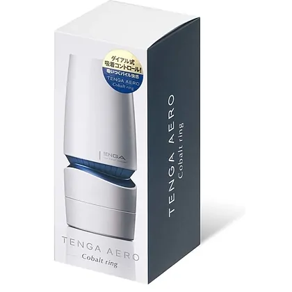 Masturbator Tenga Aero Cobalt Transparent