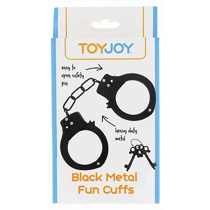 Metal Handcuffs Negru