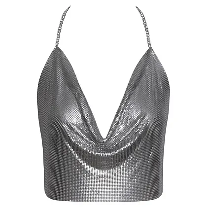 Metal Top Cottelli Collection Argintiu S-L