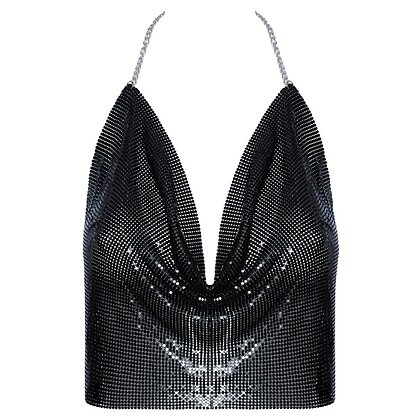 Metal Top Cottelli Collection Negru S-L