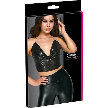 Metal Top Cottelli Collection Negru S-L