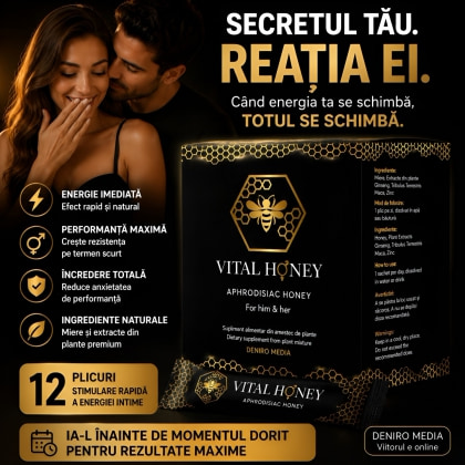 Miere Afrodisiacă Aphrodisiac Honey 12 plicuri