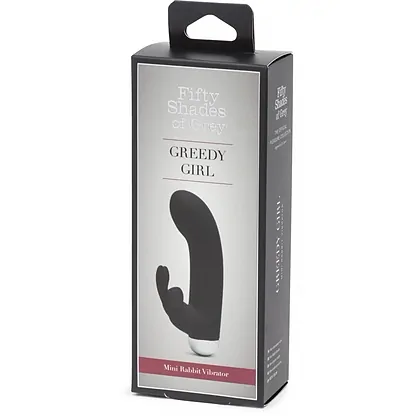 Mini Vibrator Rabbit Greedy Girl Negru