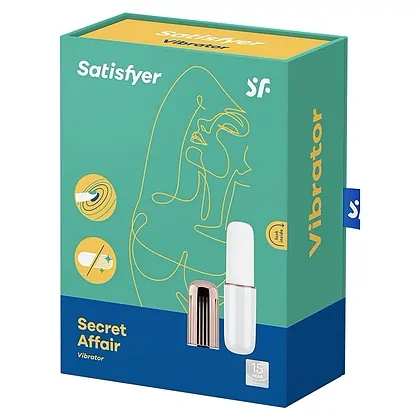 Mini Vibrator Satisfyer Secret Affair Alb
