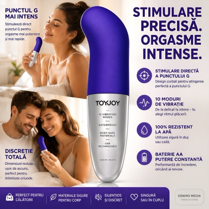 Mini Vibrator Viberette Punctul G Mov