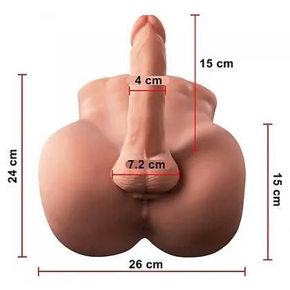 Mistress Barlett — Masturbator TPE, 3 Viteze, 4 Trepte