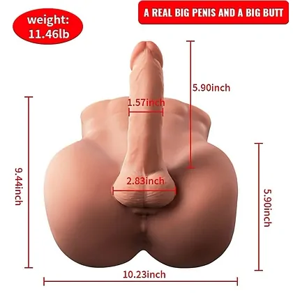 Mistress Barlett — Masturbator TPE, 3 Viteze, 4 Trepte