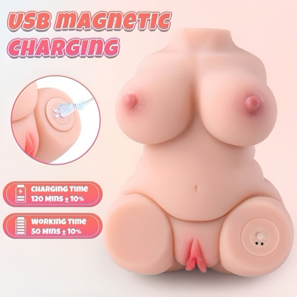 Mistress Masturbator TPR – 3 Viteze, 7 Moduri, 21,5 cm