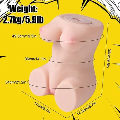 Mistress Renaca - Masturbator 3 Viteze, 7 Funcții