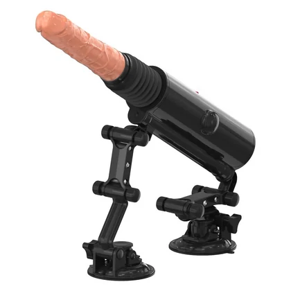 Mistress Sex Machine – 9 Frecvențe, Telecomandă 10m Negru