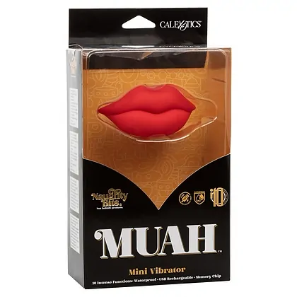 Muah Mini Vibrator Roșu
