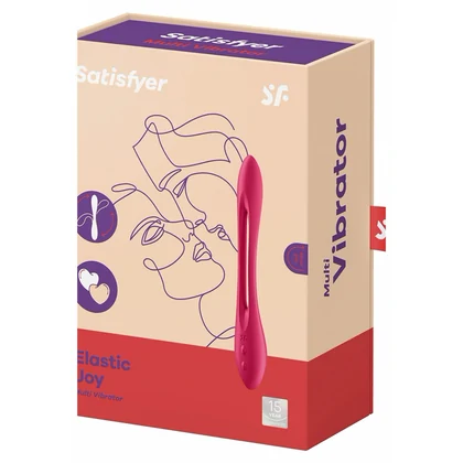 Multi Vibrator Satisfyer Elastic Joy Roșu