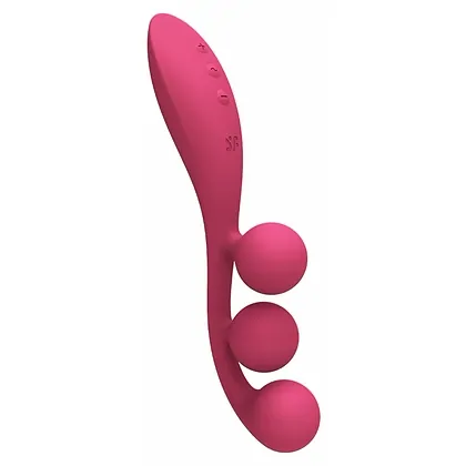 Multi-Vibrator Satisfyer Tri Ball 1 Rosu