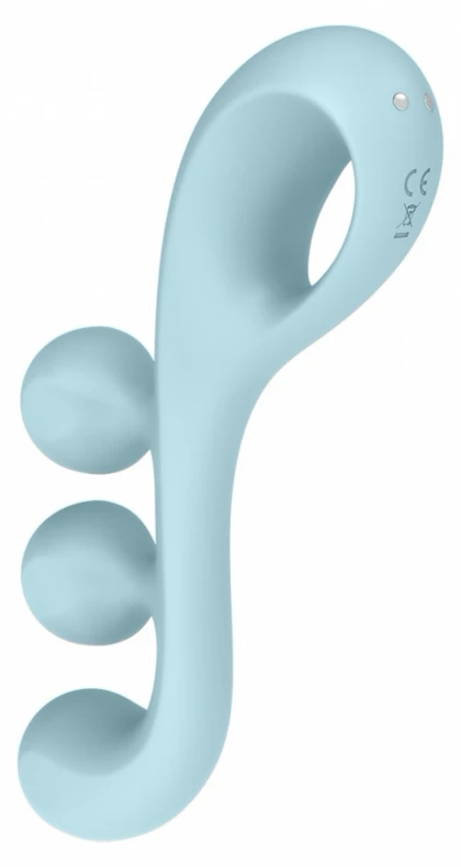 Multi Vibrator Satisfyer Tri Ball 2 Albastru