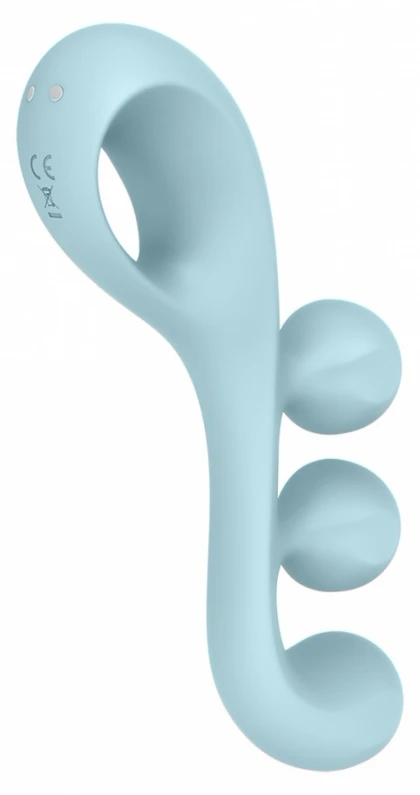 Multi Vibrator Satisfyer Tri Ball 2 Albastru